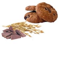 Biscuits Avoine/Chocolat Sans gluten/vegan - 100gr