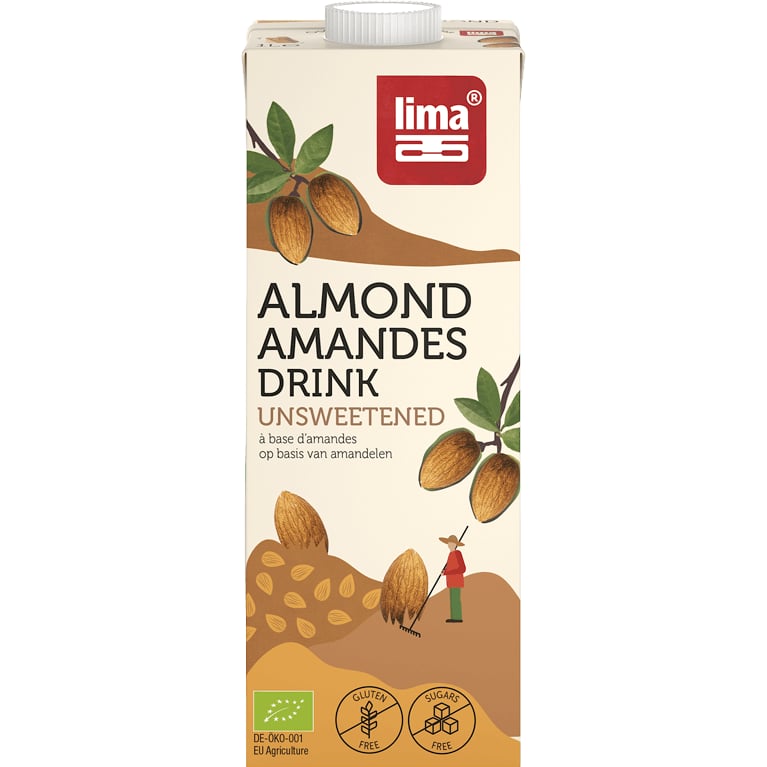Lait végétal - Amande non sucré 1L