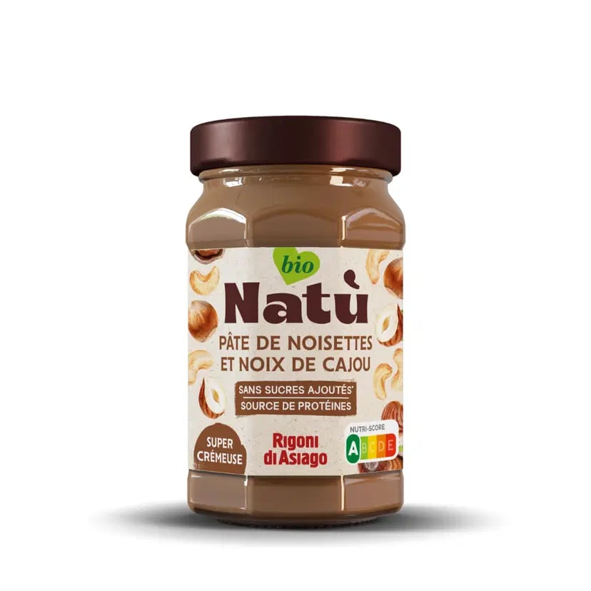 Natù - Purée de noisettes de noix de cajou 220g
