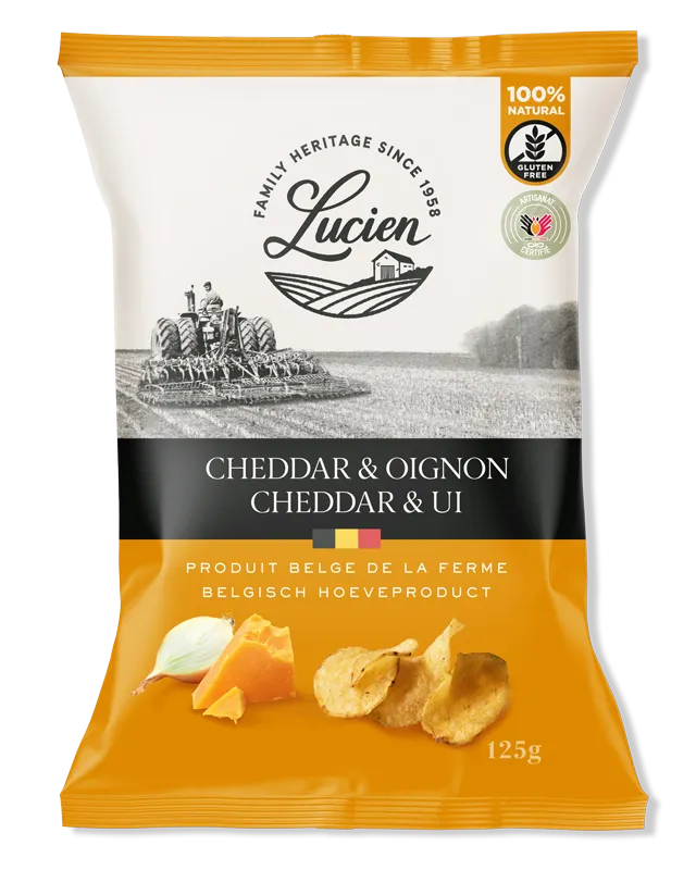 Chips Lucien - Cheddar & Oignon