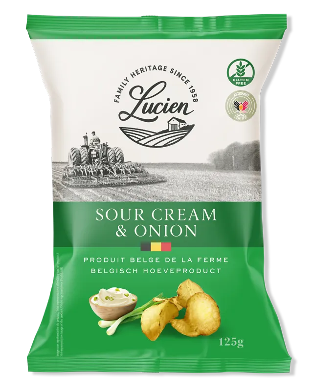 Chips Lucien - Sour cream & Oignon