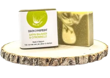 Savon Dynamisant - Sapin baumier & citronnelle