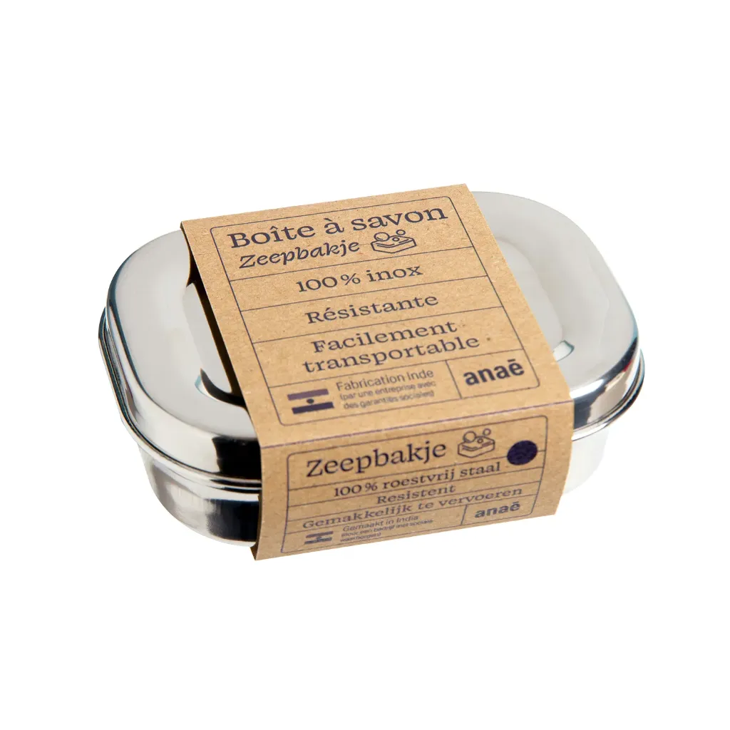 Boite à savon en inox