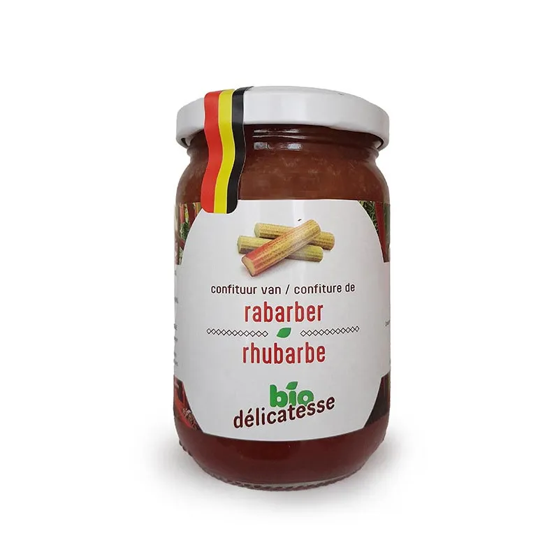 Confiture de rhubarbe - 250gr
