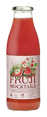 Mocktail Pastèque/fraise/rose 500ml - FRUJI