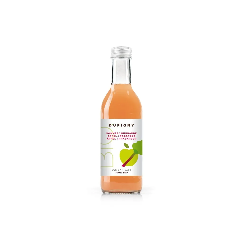 Jus Pomme-Rhubarbe 25cl - D'Upigny
