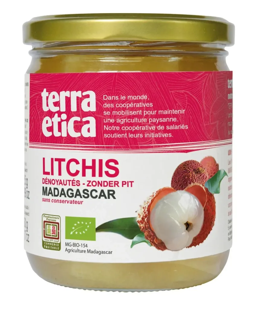 Litchis dénoyautés - Madagascar