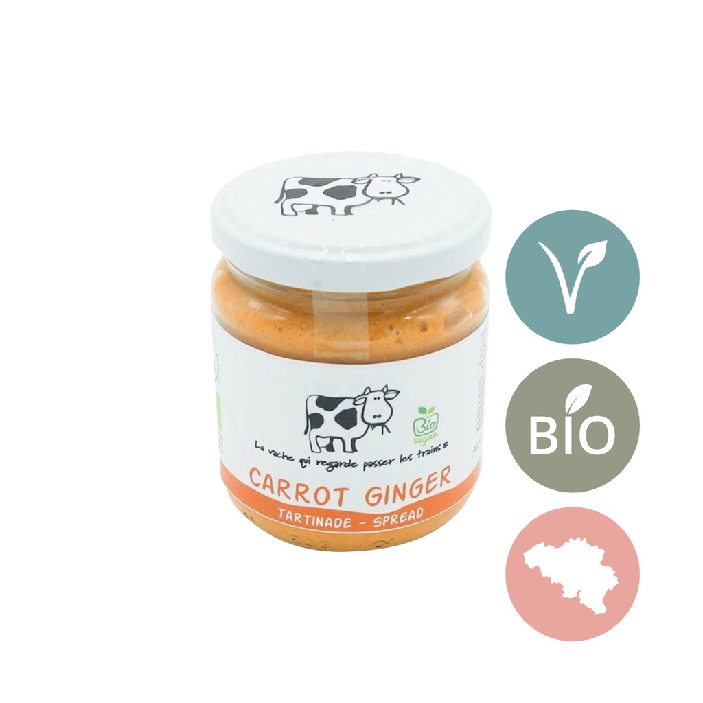 Tartinade Carotte-Gingembre 180gr