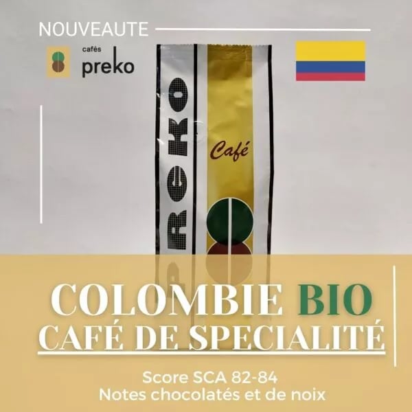 Café Colombie en grains - vrac /250g