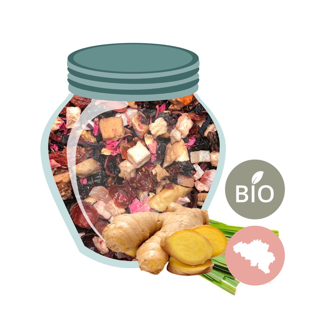 -50% Rooibos - Ginger Lemon /50g