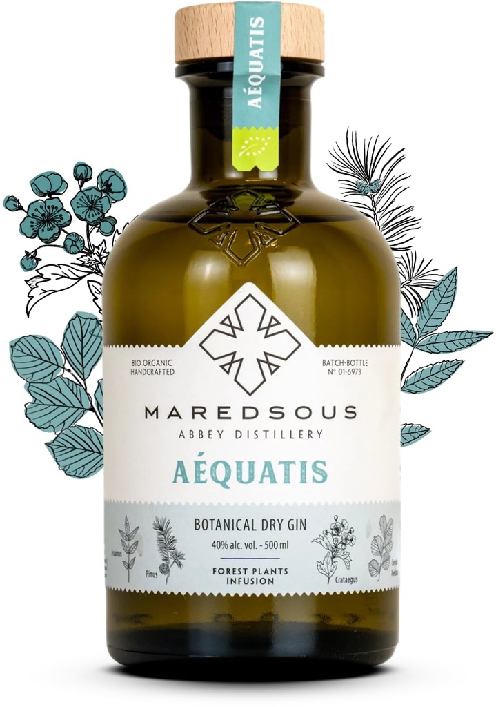 Gin Maredsous - Aequatis - 50cl