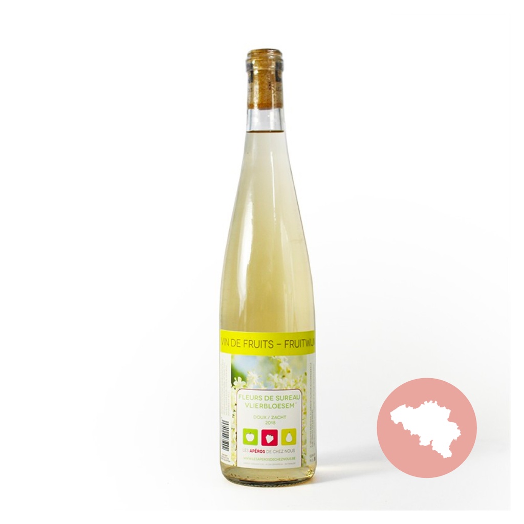 Vin blanc fleur de sureau 75cl