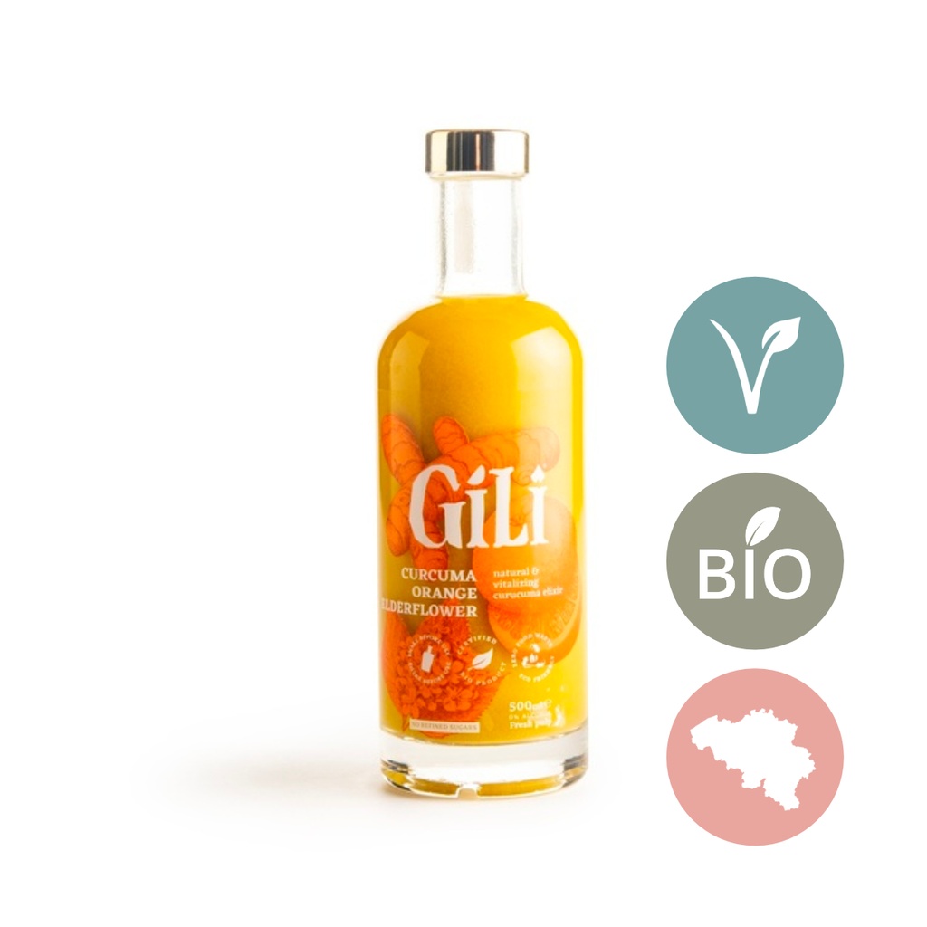 Gili - Curcuma/Orange/Fleur de sureau 500ml