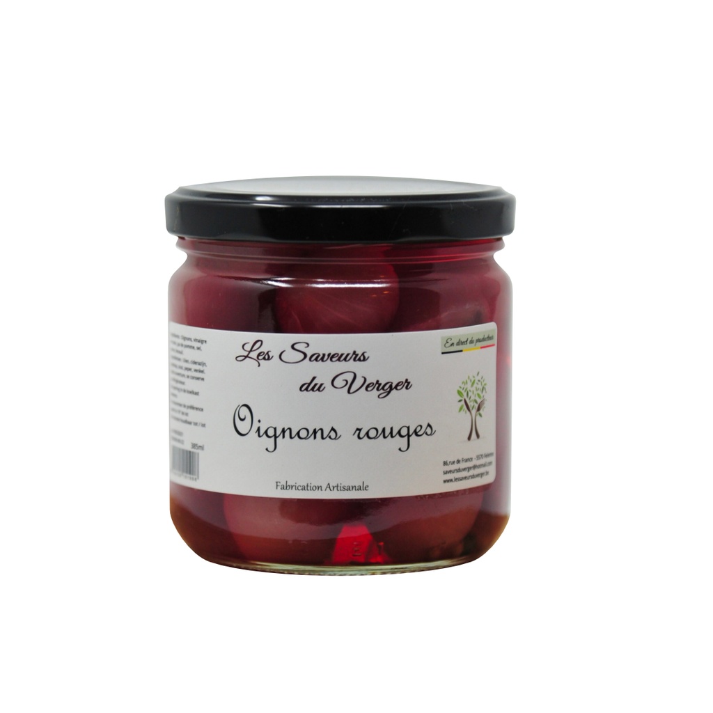 Oignons rouges - 385ml