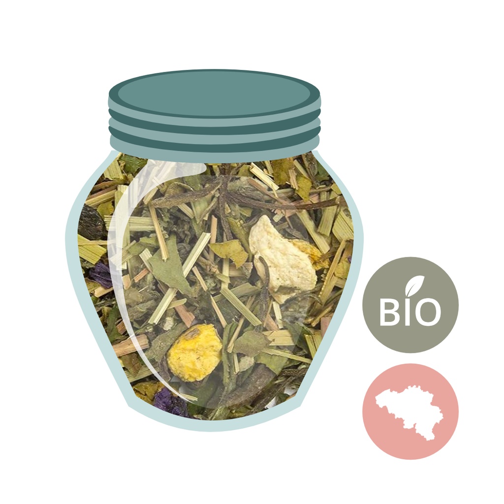 Thé Vert Rainy Day - Pomme/Citron /50gr