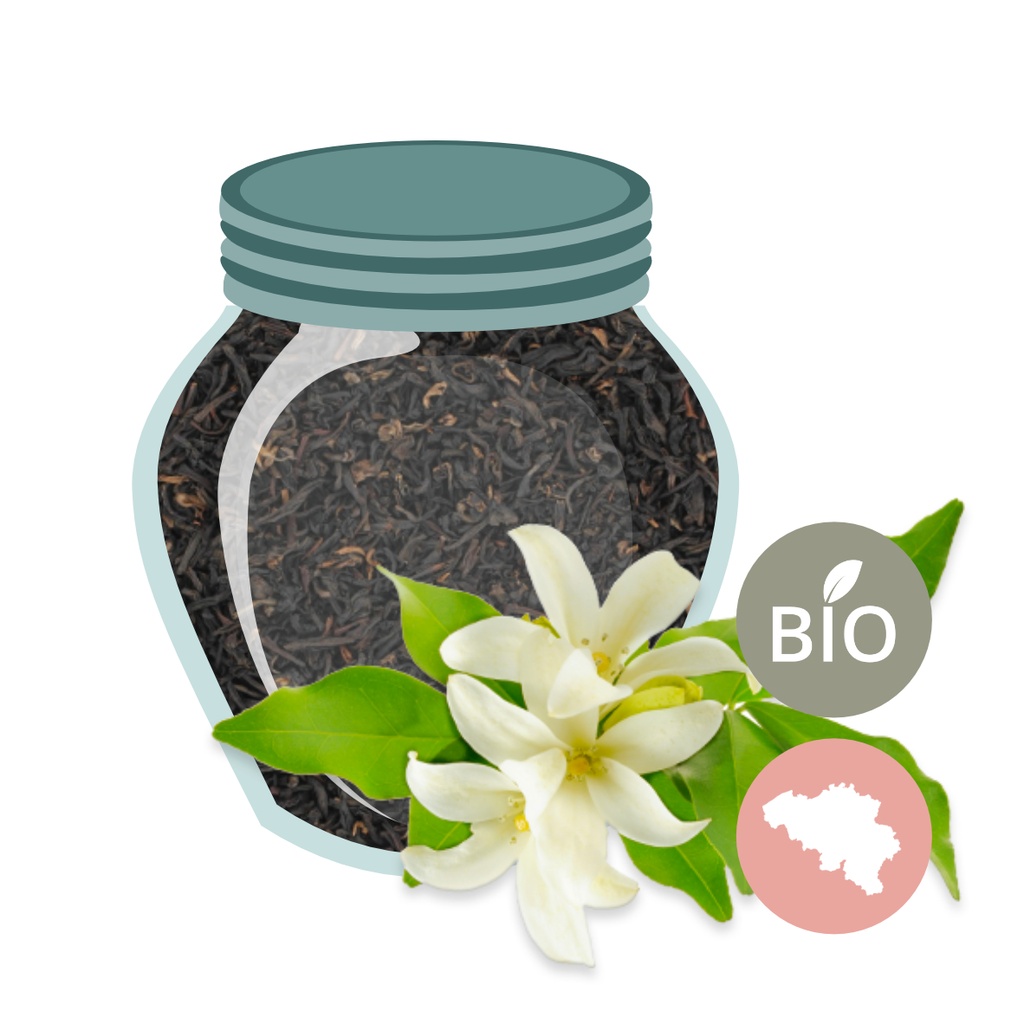 Thé Noir - Fleur oranger /50gr