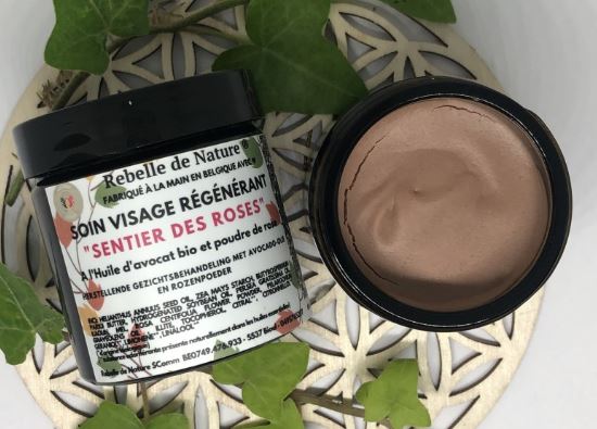 Soin visage régénérant - Sentier des Roses