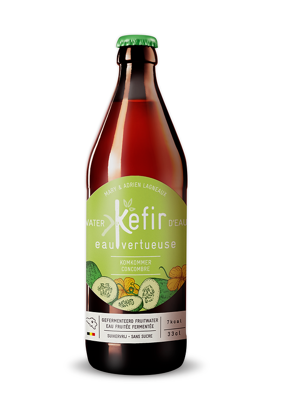 KEFIR Eau vertueuse - Concombre 33cl