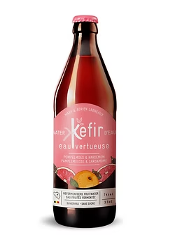 KEFIR Eau vertueuse - Pamplemousse et Cardamome 33cl
