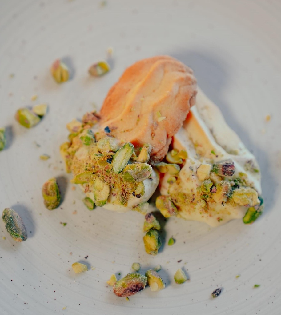 Spritz Chocolat Blanc/Pistache /100g 