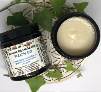 Baume massage - Flex'n go - Rebelle de Nature