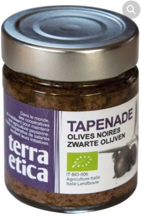 Tapenade Olive Noire - 140g