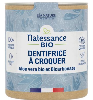 Dentifrice à croquer Blancheur