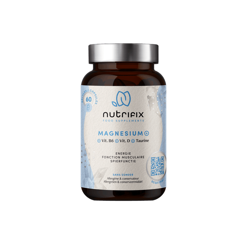 Magnesium+ - 60 gélules - NUTRIFIX 