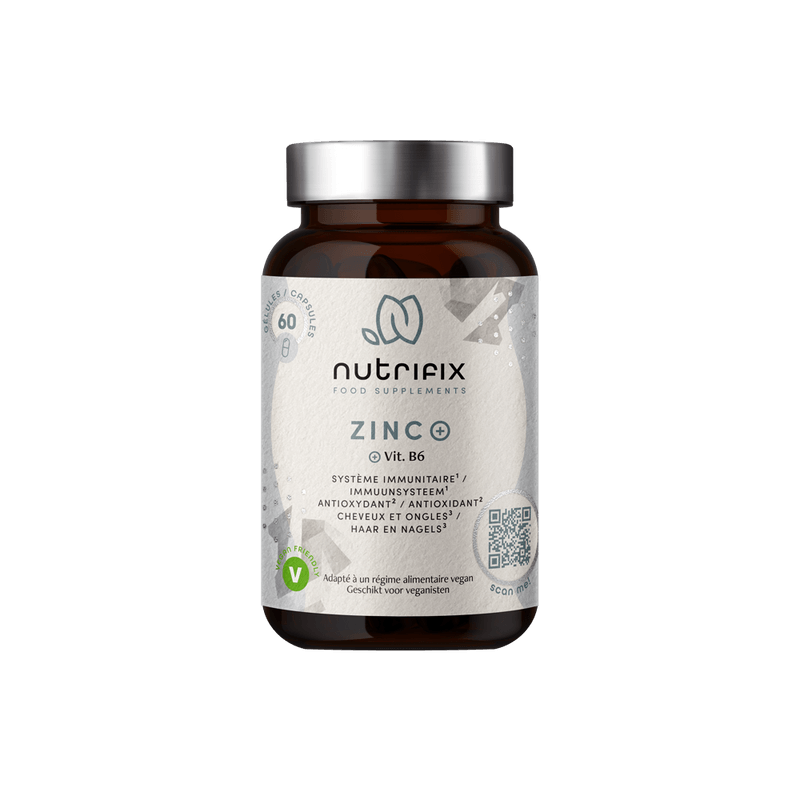 Zinc+ - 60 gélules- NUTRIFIX