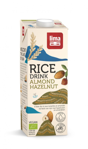 Lait végétal - Riz/noisette/amande 1L