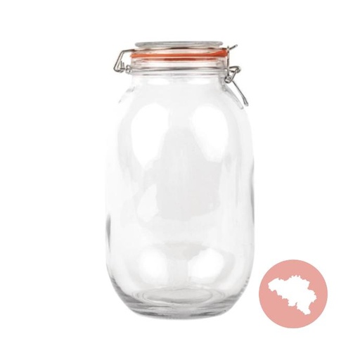 Bocal à conserves à clip - 3L