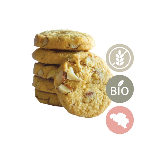 Biscuits Avoine/amande Vegan/Sang Gluten - 100gr