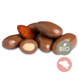 Amandes enrobées de Chocolat au Lait /100g