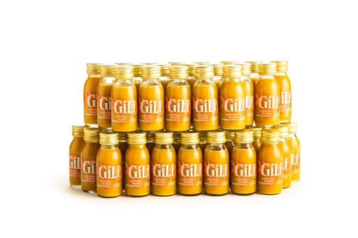 Shot Gili - Curcuma/Orange/Fleur de sureau (60ml)
